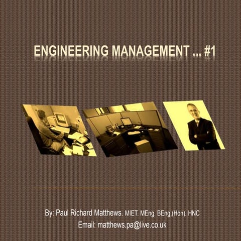 Engineering management 1
