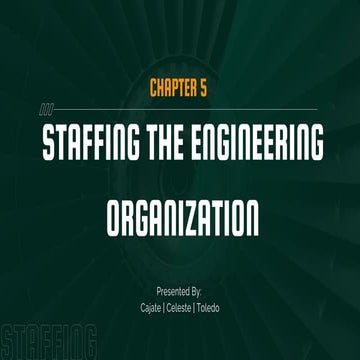 engineering management chapter 5 ppt presentation | PDF