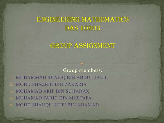 Engineering Mathematics BPL ( Application of Differentiation)