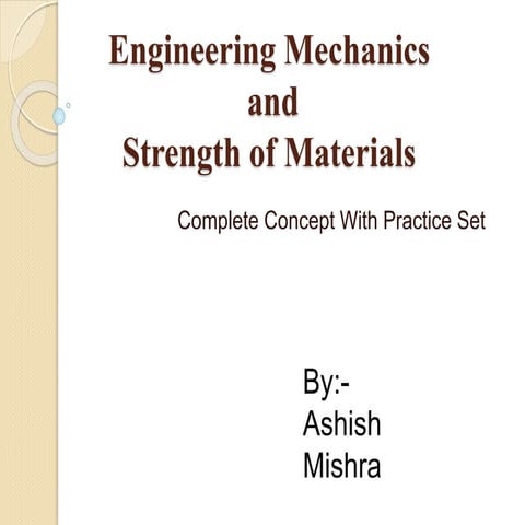 Engineering mechanics 