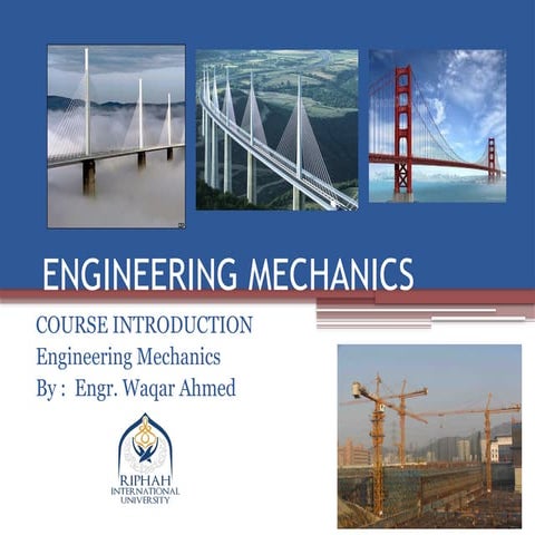 Engineering mechanics Lecture 1.pptxptxptx