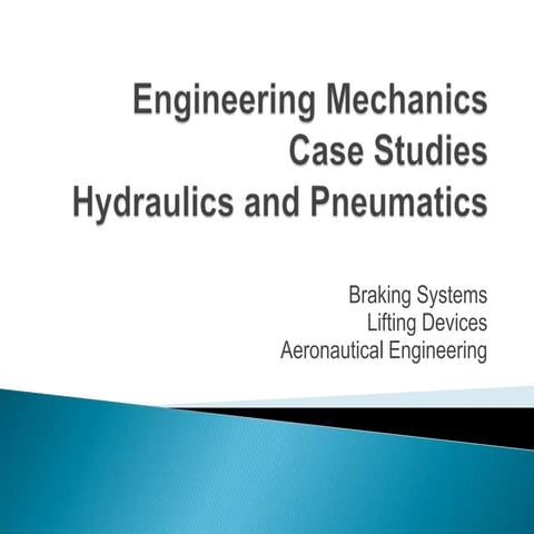 Engineering mechanics powerpoint fluid mechanics