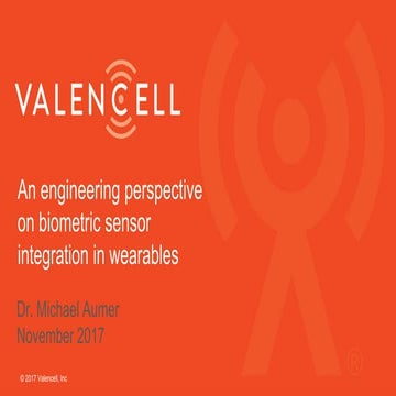 An engineering perspective on biometric sensor integration in wearables