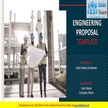 Engineering Proposal Template PowerPoint Presentation Slides