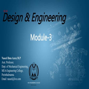 Engineering Design: Prototype to Product-Planning, Scheduling, Inventory Cost...