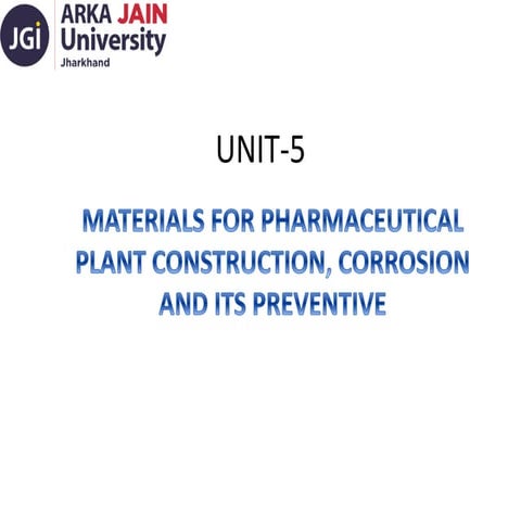 Pharmaceutical Engineering UNIT-5 3rd sem by (CVS subhramanyam).pptx