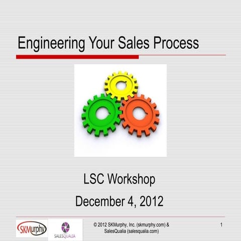 Engineering Your Sales Process