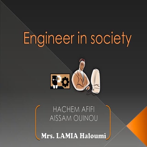 Engineer in society