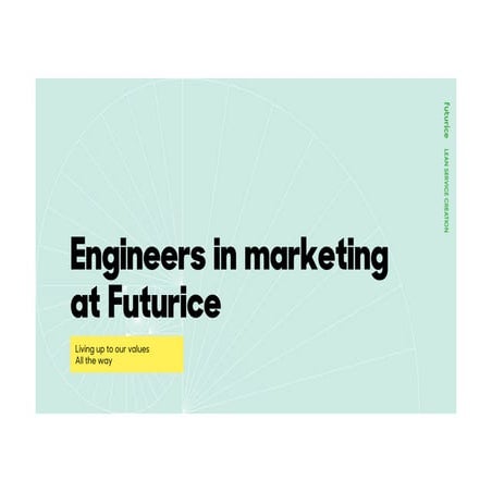 Engineers in marketing at futurice