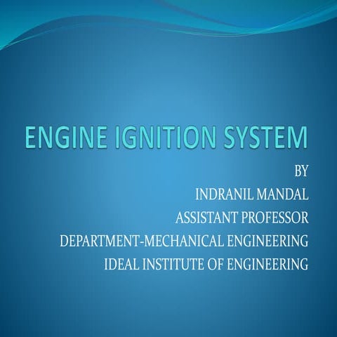 Engine Ignition System
