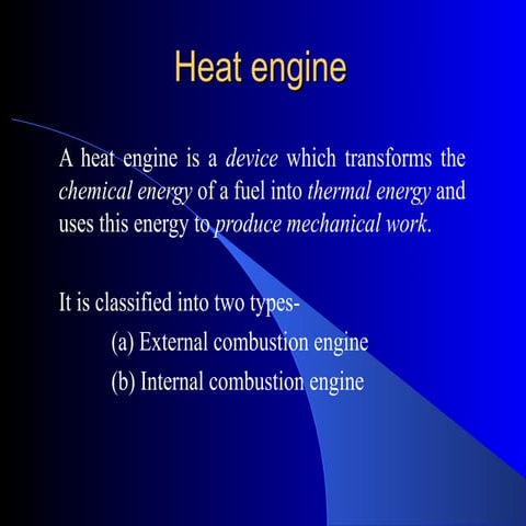 Heat Engine 
