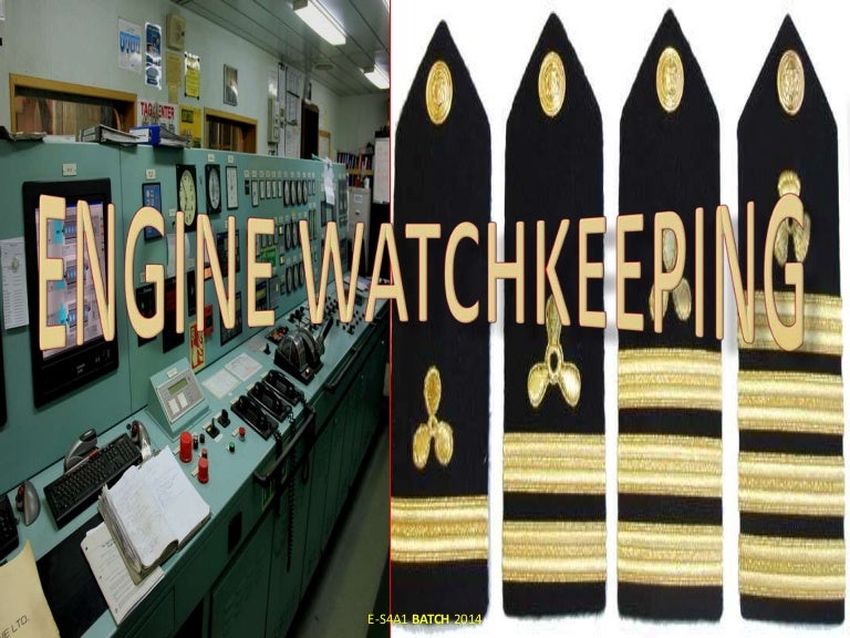 Engine Watchkeeping
