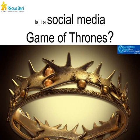 Is it a game of Social Media Thrones?