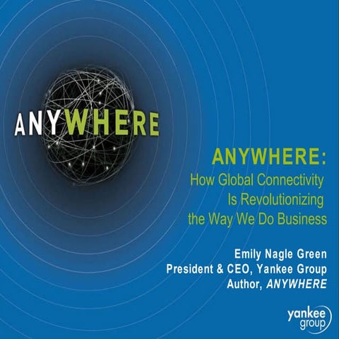 Introducing ANYWHERE, the book | PPT