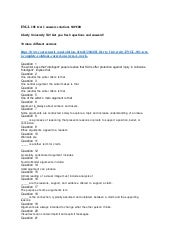 Engl 101 Test 1 Answers Solutions Superb Engl 101 Test 1 Answers Solutions Superb