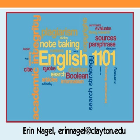 Engl1101 Spring 2013-- Nagel
