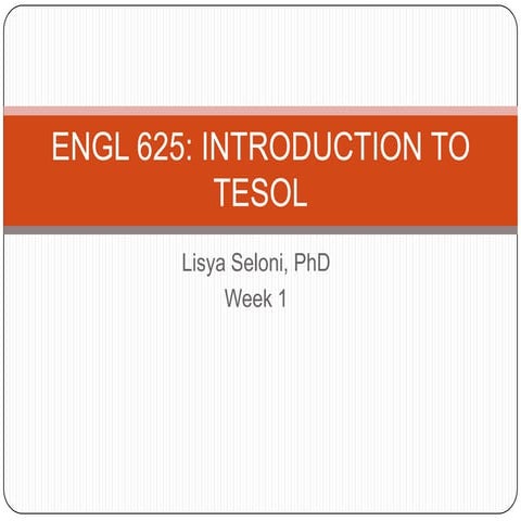 Engl 625 Session 1