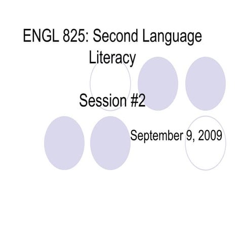 Engl 825 Class 2