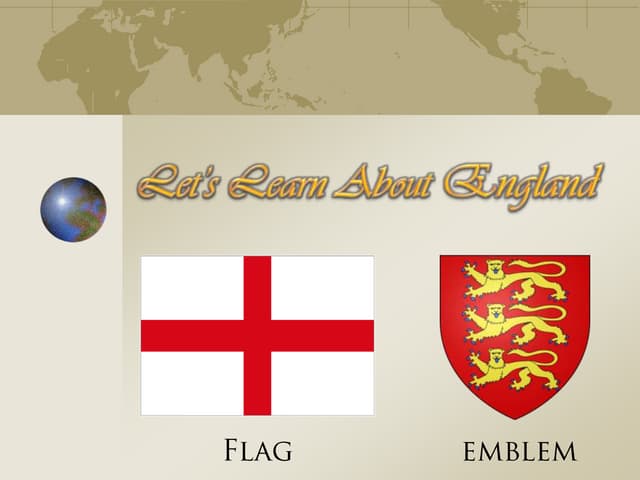 ENGLAND PRESENTATION