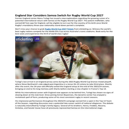 England Star Considers Samoa Switch for Rugby World Cup 2027.docx
