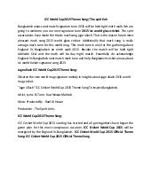 Icc world cup theme song 2015 mp3 free
