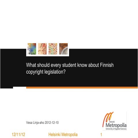 What should every student know about copyright?