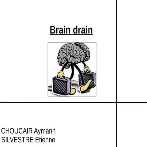 Presentation on Brain drain | PPTX