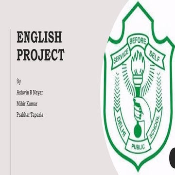 English project .................................