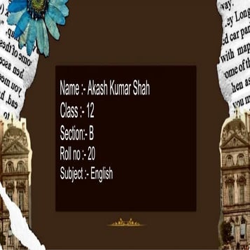 English .project class 12th THE LAST LESSON pdf | PDF