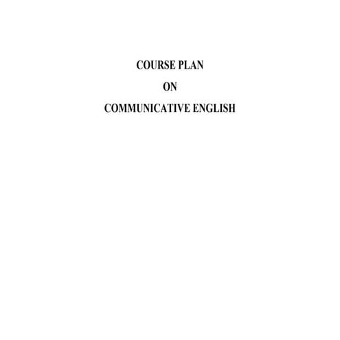 ENGLISH lesson plan for nursing students | DOCX