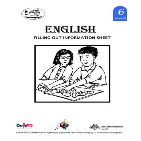 English 6-dlp-64-filling-out-information-sheet