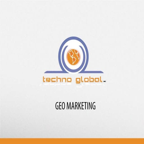 Geomarketing for enterprises