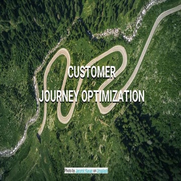 Customer journey optimization GPeC (Nov 2018)