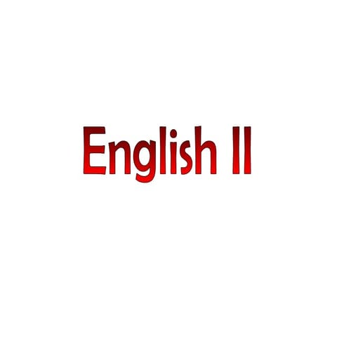 English Ii Clues Worldlink | PPT