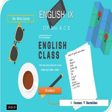 Conditional English Presentation | PPT