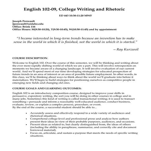English 102 syllabus official