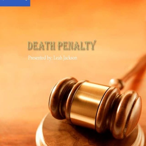 English 104 death penalty leah jackson