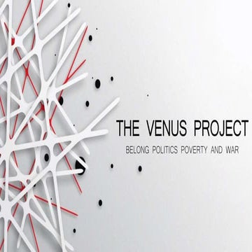 The Venus Project | PDF