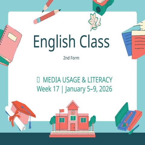English 2nd Form .pptx second form English | PPTX