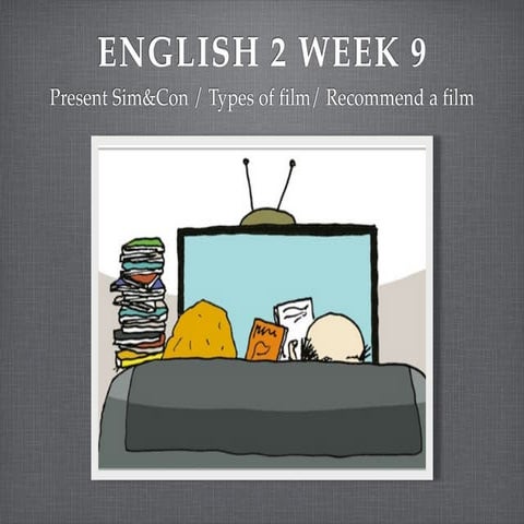 English2 week9 lessonplan