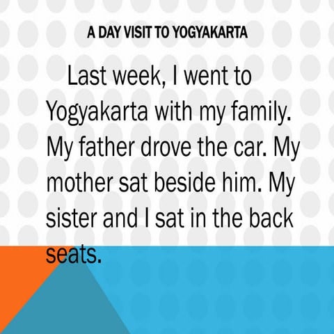 English 7-4th Quarter Recount Text