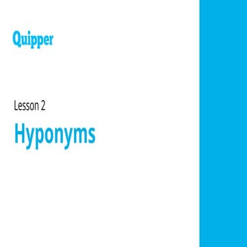 English 7_Unit 17_Lesson 2_Hyponyms.pptx