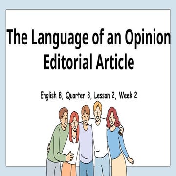 English 8 Q3 Week 2 Power point Presentation | PPTX