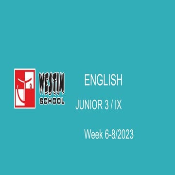 Part of speech for junior-senior easy way | PDF