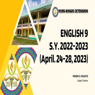 ENGLISH 9 Q4-W1.pptx English 9 Quarter 4 Week 1