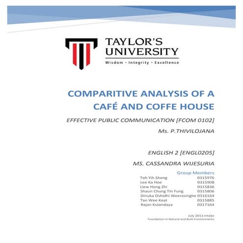 English analysis group report.