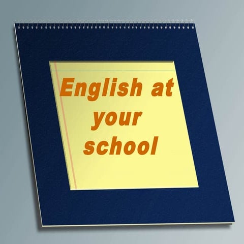 English at school administrators
