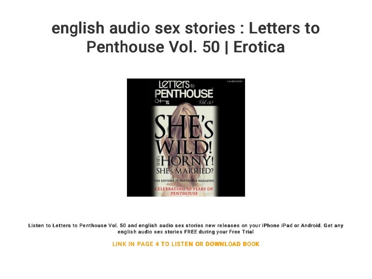 english audio sex stories : Letters to Penthouse Vol. 50 | Erotica