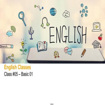 English Classes Basic 1 #05 Present Continuous Tense.pdf