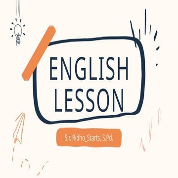 English_Class_Introduction saat memasuki awal pembelajaran. pptx | PPTX